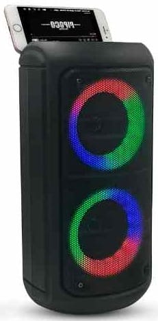 Caixinha De Som Musica Amplificada Led Portátil Usb Mp3