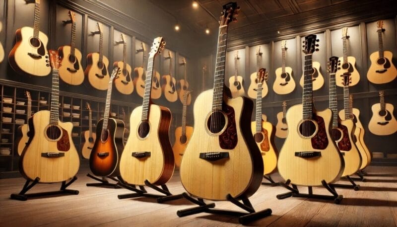 modelos de violões de nylon juntos