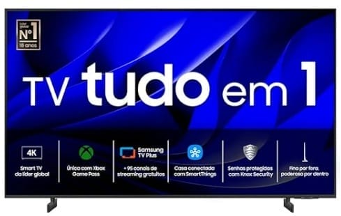 televião Big Tv 75 poelgadas da Samsung
