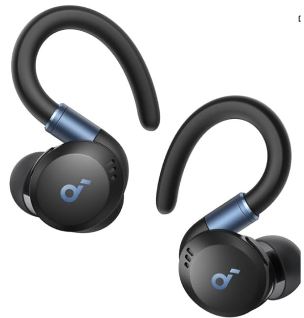 Fone de ouvido condução óssea modelo Sport X20 da Anker